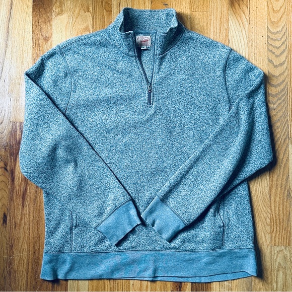 J. CREW 1/4 Zip Fleece Sweater Sweatshirt Mock Neck Lined Pocket Grey
MENS SZ XL - Picture 1 of 8